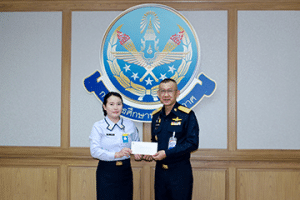 มอบรางวัลชนะเลิศการประกวดออกแบบปกสมุดบันทึกประจำวัน ทอ.ปี ๖๖