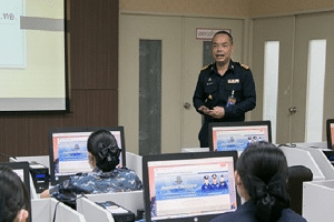 การฝึกอบรมการใช้งานโปรแกรมตรวจสอบภารกิจกำลังพล ยศ.ทอ.